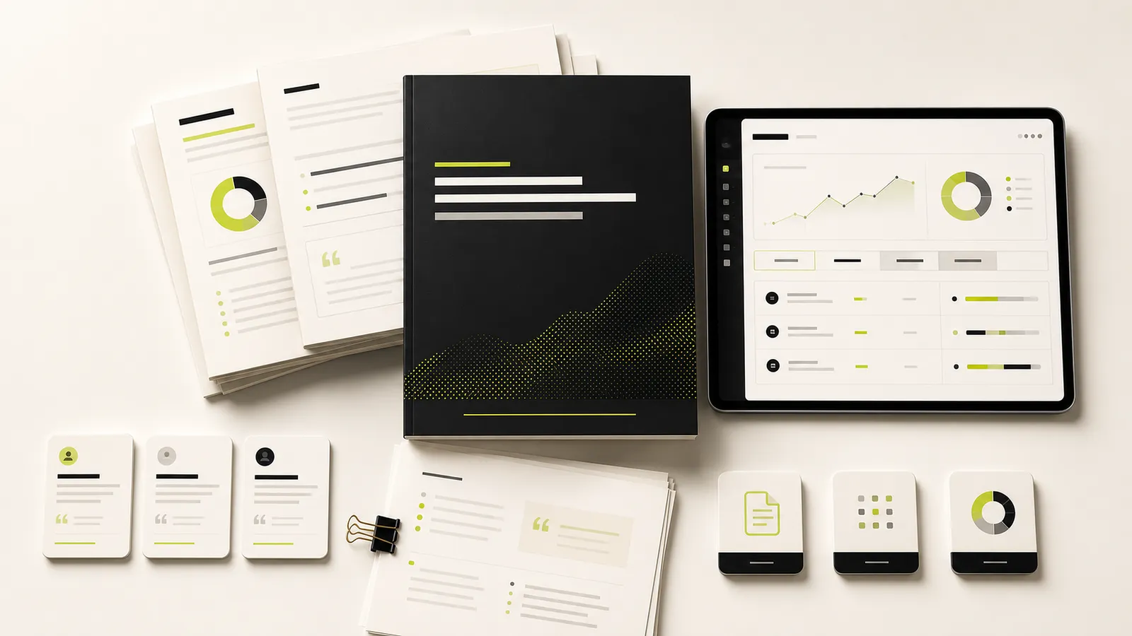 Auditrak report visual with analysis panels
